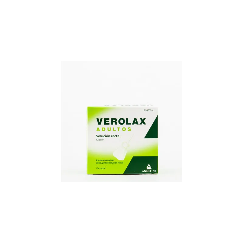 Verolax Adultos 5,4 ml, 6 Enemas x 7,5ml. Verolax Adultos 5,4 ml, 6 Enemas x 7,5ml.