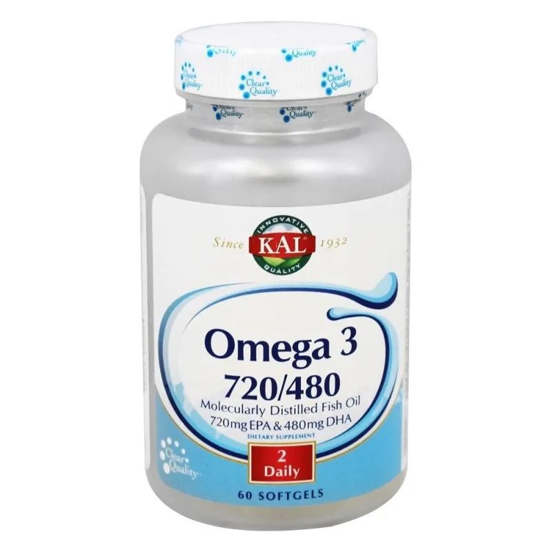 KAL  Omega 3 720/480 - 60 perlas