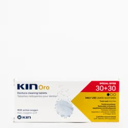 Kin Oro Tabletas Limpiadoras, 30+30 Uds.