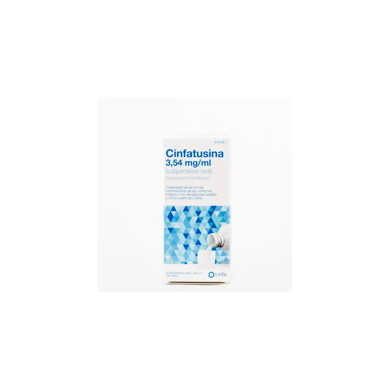 Cinfatusina 3.54 mg/ml suspensión oral, 200ml.