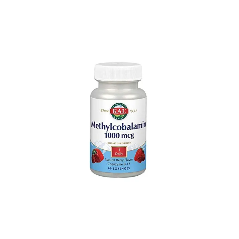 KAL Methylcobalamin 1000 mcg (B-12) - 60 comp.