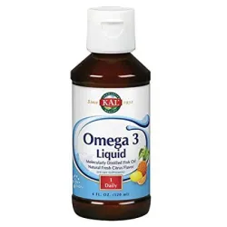 KAL Omega 3 Sabor limón - 120 ml