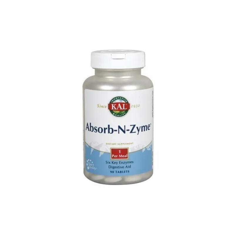 KAL Absorb-N-Zyme - 90 comprimidos
