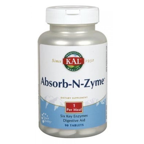 KAL Absorb-N-Zyme - 90 comprimidos