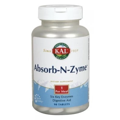 KAL Absorb-N-Zyme - 90 comprimidos