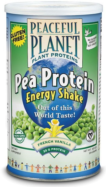 Solaray Guisante Proteína Vainilla, 400 g.
