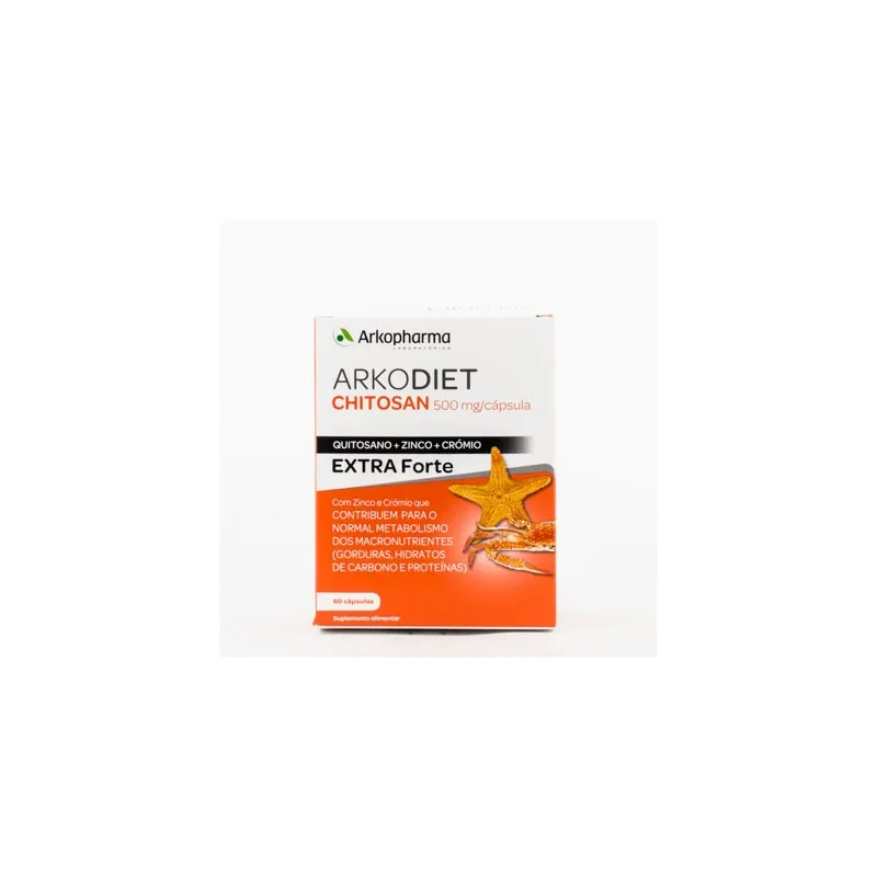 ARKODIET CHITOSAN EXTRA FORTE 500MG 60 CAPSULAS