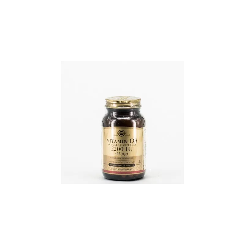 Solgar Vitamina D3 2200, 100Comp.