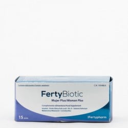 Fertybiotic Mujer Plus, 15 Sticks.