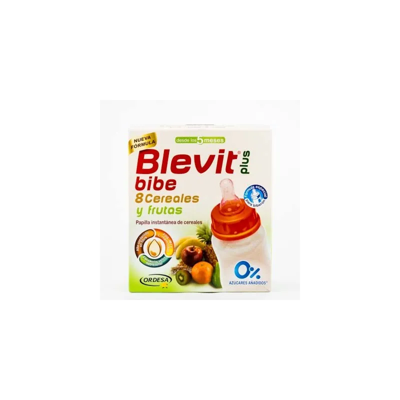 Blevit Plus Bibe 8 Cereales y Frutas, 600gr. Blevit Plus Bibe 8 Cereales y Frutas, 600gr.