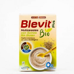 Blevit Plus Multicereales Bio Quinoa Sin Gluten, 250gr.