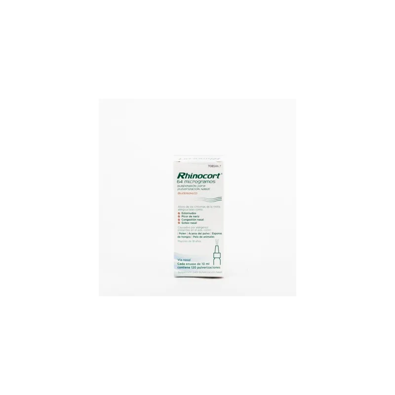 Rhinocort 64 mg nebulizador nasal, 10ml.