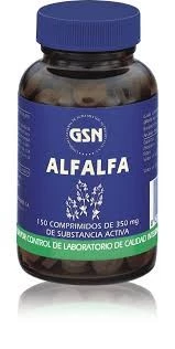 GSN Alfalfa, 150 comprimidos