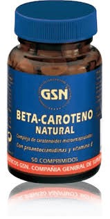 GSN Beta Caroteno, 50 comprimidos