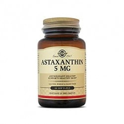Solgar Astaxantina 5 mg, 30 Perlas.