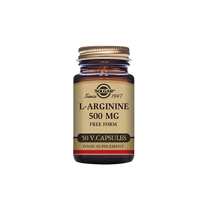 Solgar L-Arginina 500 mg, 50 Caps. Veg.