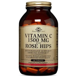 Solgar Rose Hips C 1500 mg, 180 Comp.