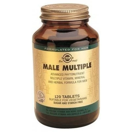 Solgar Male Multiple Hombre, 120 Comp.