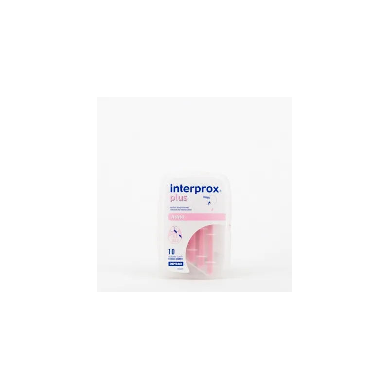 Interprox Plus Nano Angular Rosa, 10 Ud. Interprox Plus Nano Angular Rosa, 10 Ud.