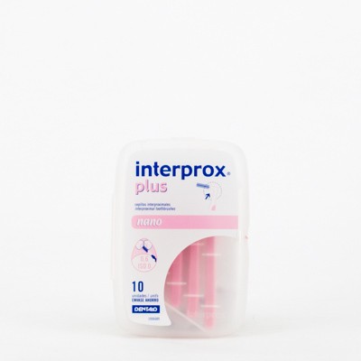 Interprox Plus Nano Angular Rosa, 10 Ud.