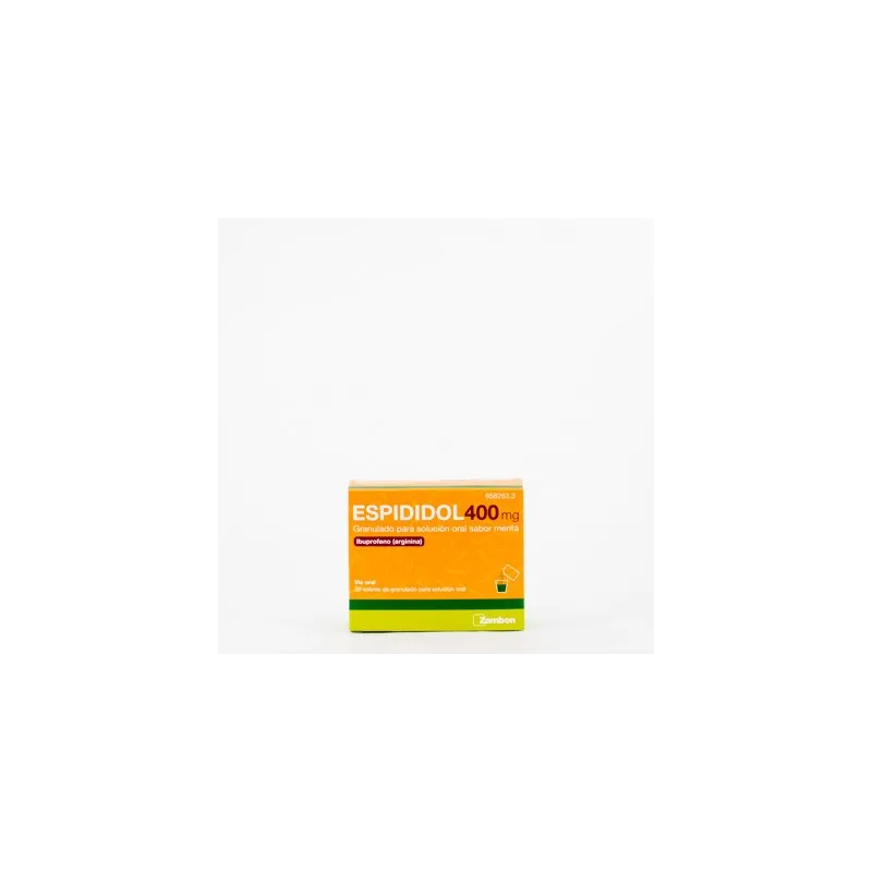 Espididol 400 mg Menta, 20 Sobres granulados.