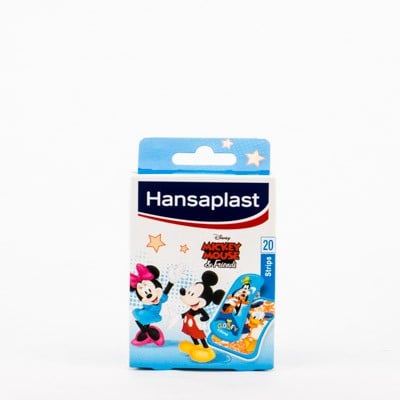 Hansaplast Apositos Adhesivos Mickey Mouse, 20 Uds.