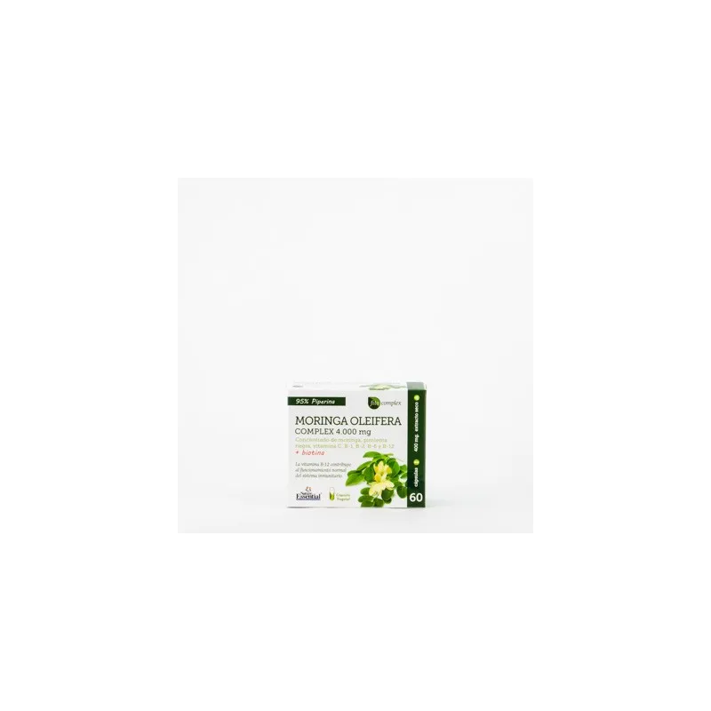 Nature Essential Moringa Complex 4.000mg, 60 cápsulas.