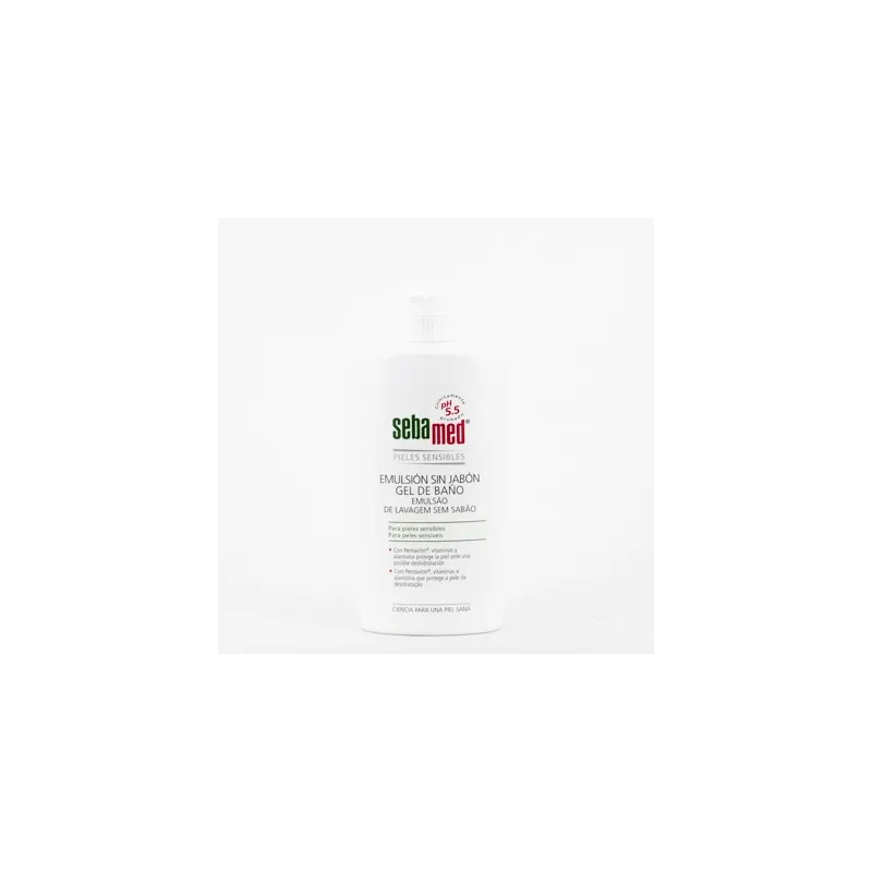 Sebamed Emulsión sin jabón (gel de baño), 750ml.