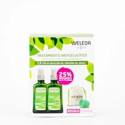 Weleda Promo Anticelulitico Aceite Abedul DUPLO