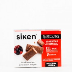 Siken Barritas Frustas del Bosque, 8 Uds.