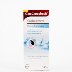 GineCanesfresh Higiene Íntima Diaria, 200ml.