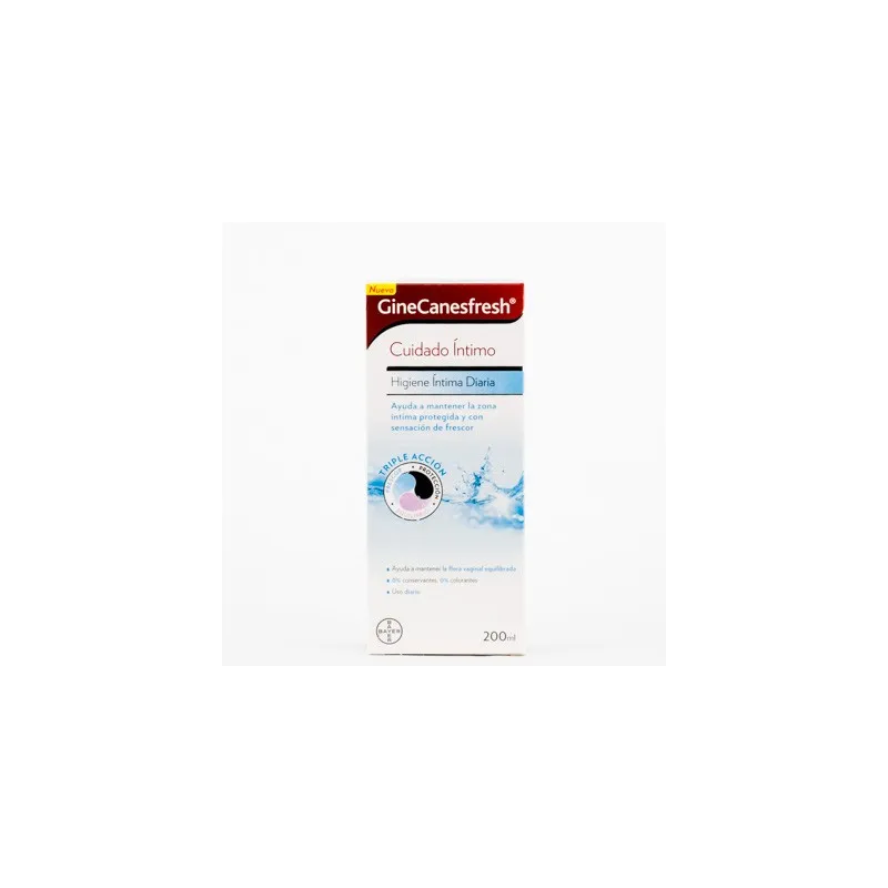GineCanesfresh Higiene Íntima Diaria, 200ml.