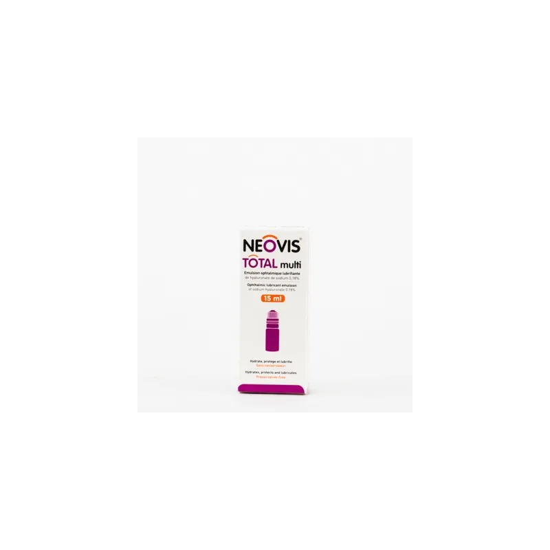 Neovis Total Multi Emulsión Lubricant Ocular, 15ml. Neovis Total Multi Emulsión Lubricant Ocular, 15ml.