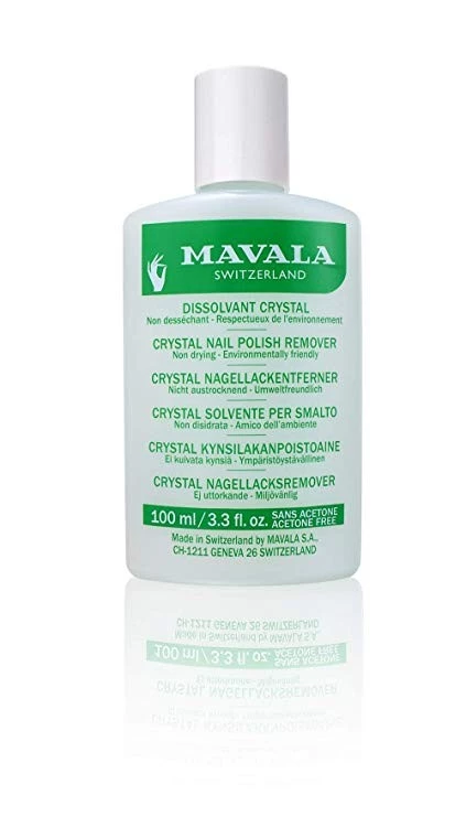 Mavala Quitaesmalte Cristal Sin Olor, 100ml.