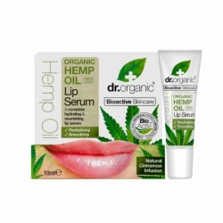 Dr Organic Sérum labial de Cáñamo, 10ml.