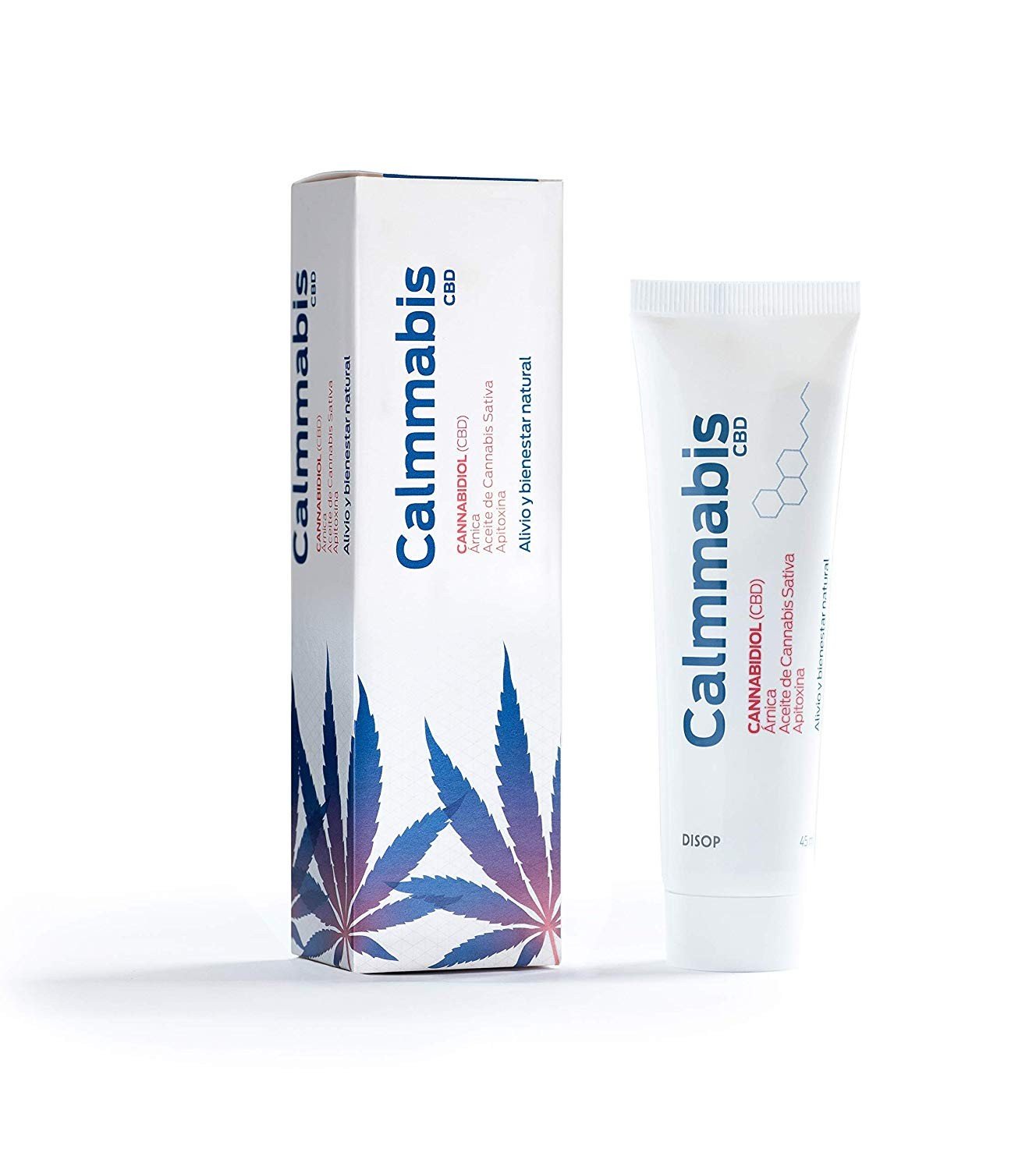Calmmabis CBD Crema Cannabis, 45ml.