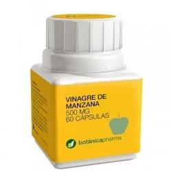 Botanica Nutrients Vinagre de Manzana 500 mg, 60 Caps.