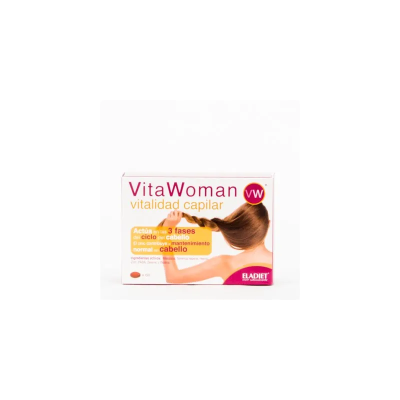 eladiet vitawoman vitalidad capilar, 60 comprimidos