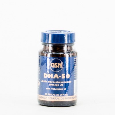 GSN DHA-50, 60 perlas