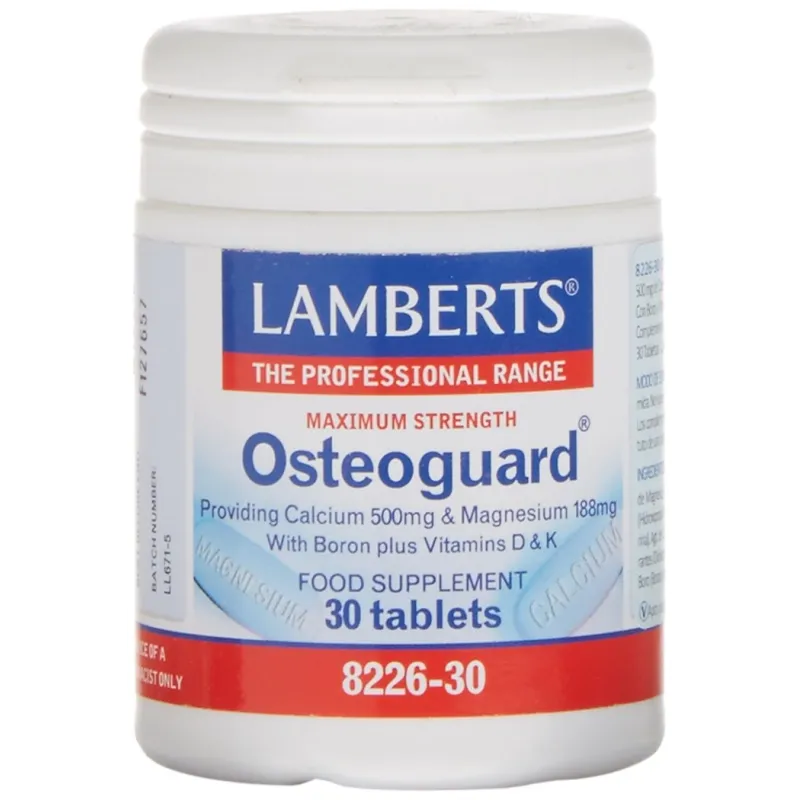 LAMBERTS Osteoguard®, 30 comprimidos.