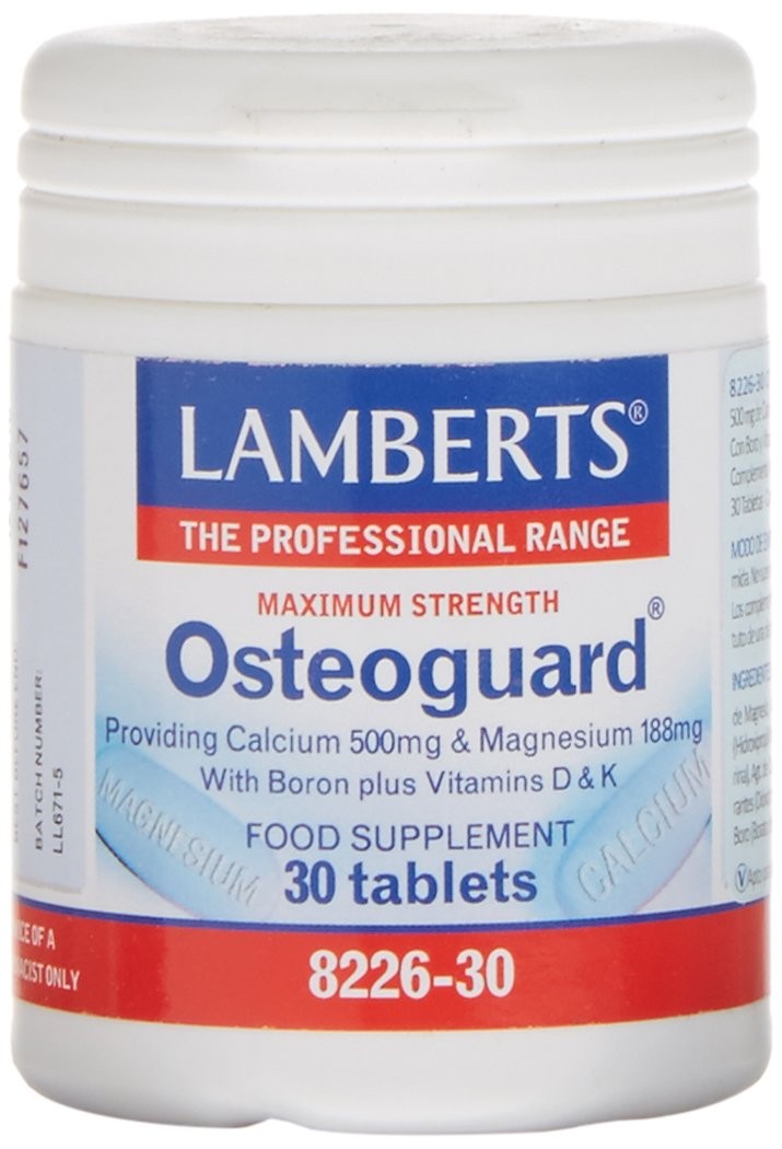 LAMBERTS Osteoguard®, 30 comprimidos.