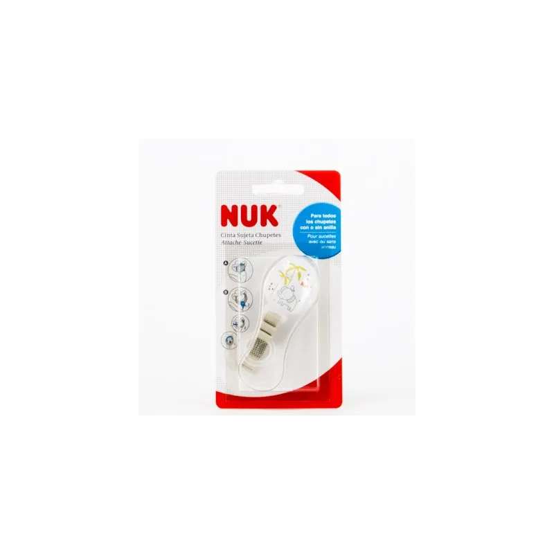 NUK Cinta Sujeta Chupete Jungle
