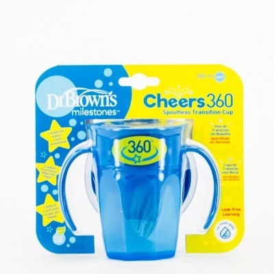 Dr Browns Vaso 360 Sin Boquilla, 200ml.