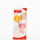 Nuk Biberon Látex M 0-6m, 150 ml.