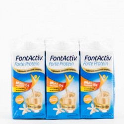 Fontactiv Forte Protein Vainilla, 3x200ml.