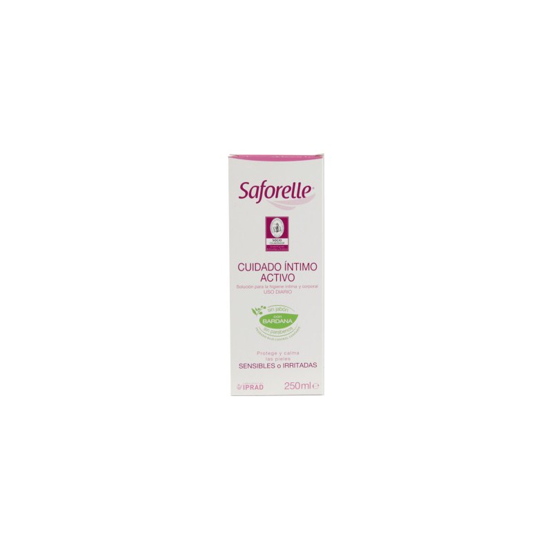 Saforelle Cuidado Intimo Activo, 250ml.*