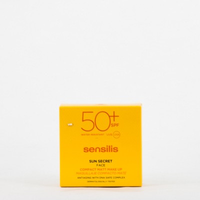 Sensilis Sun Maquillaje Compacto SPF50+ Golden, 10g.