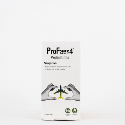 Profaes4 Probioticos Viajeros, 14 Capsulas.