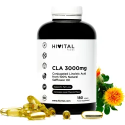 Hivital CLA Ac Linoleico 3000 mg, 180 perlas. Hivital CLA Ac Linoleico 3000 mg, 180 perlas.