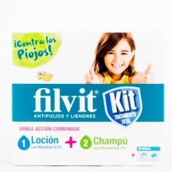 Filtvit Kit Tratamiento Antipiojos